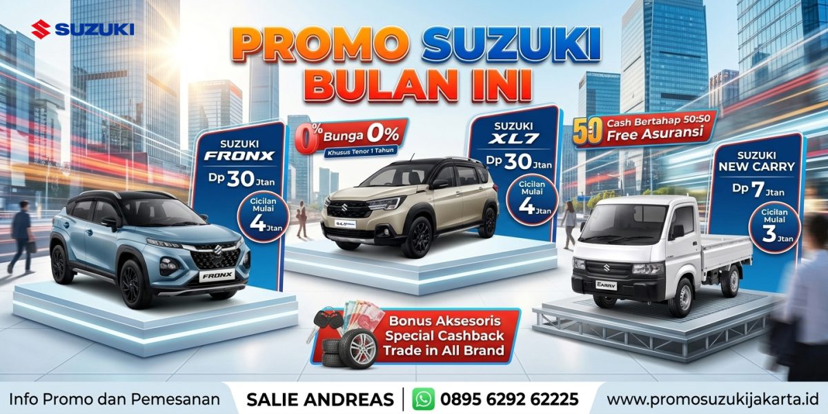 PROMO SUZUKI 2026 BANNER