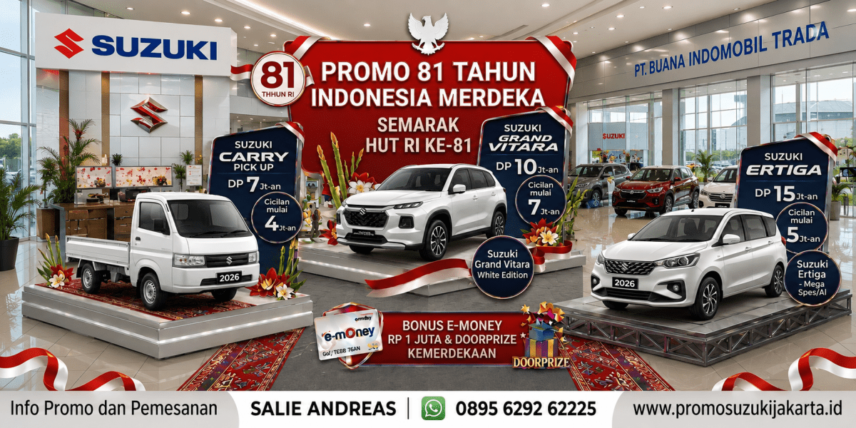 PROMO SUZUKI 2026 BANNER